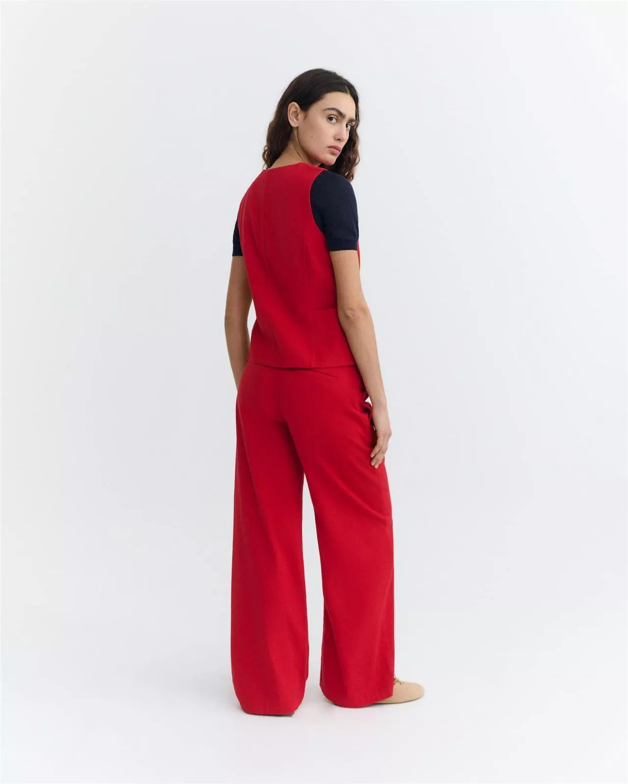 Straight Leg Stoffhose Modell: Karina