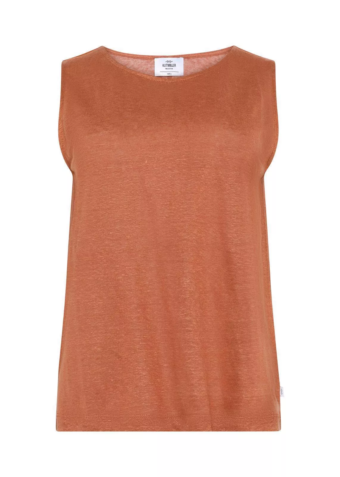 Leinen Tank Top Modell: Dee