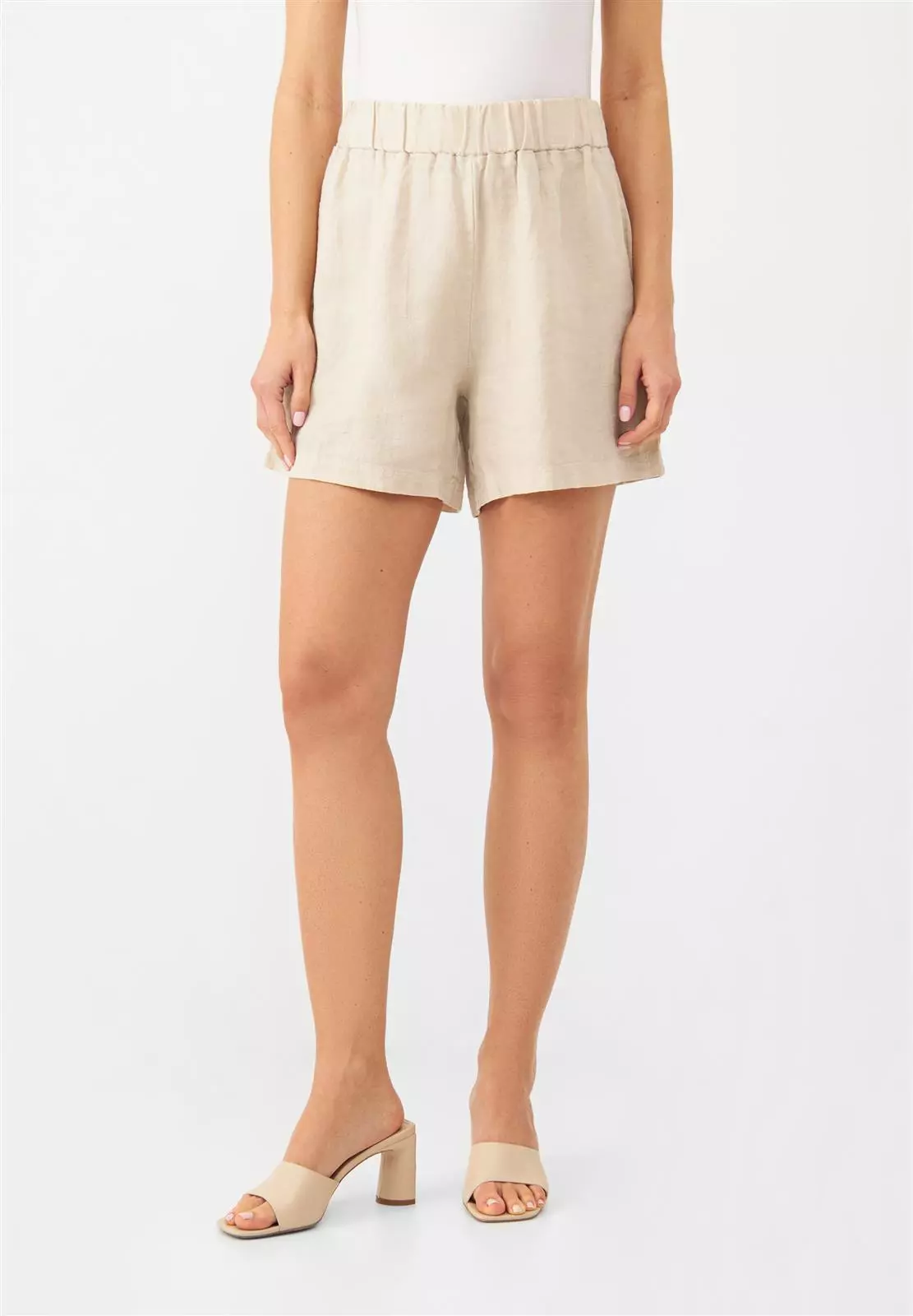 Leinen Shorts Modell: Cleo