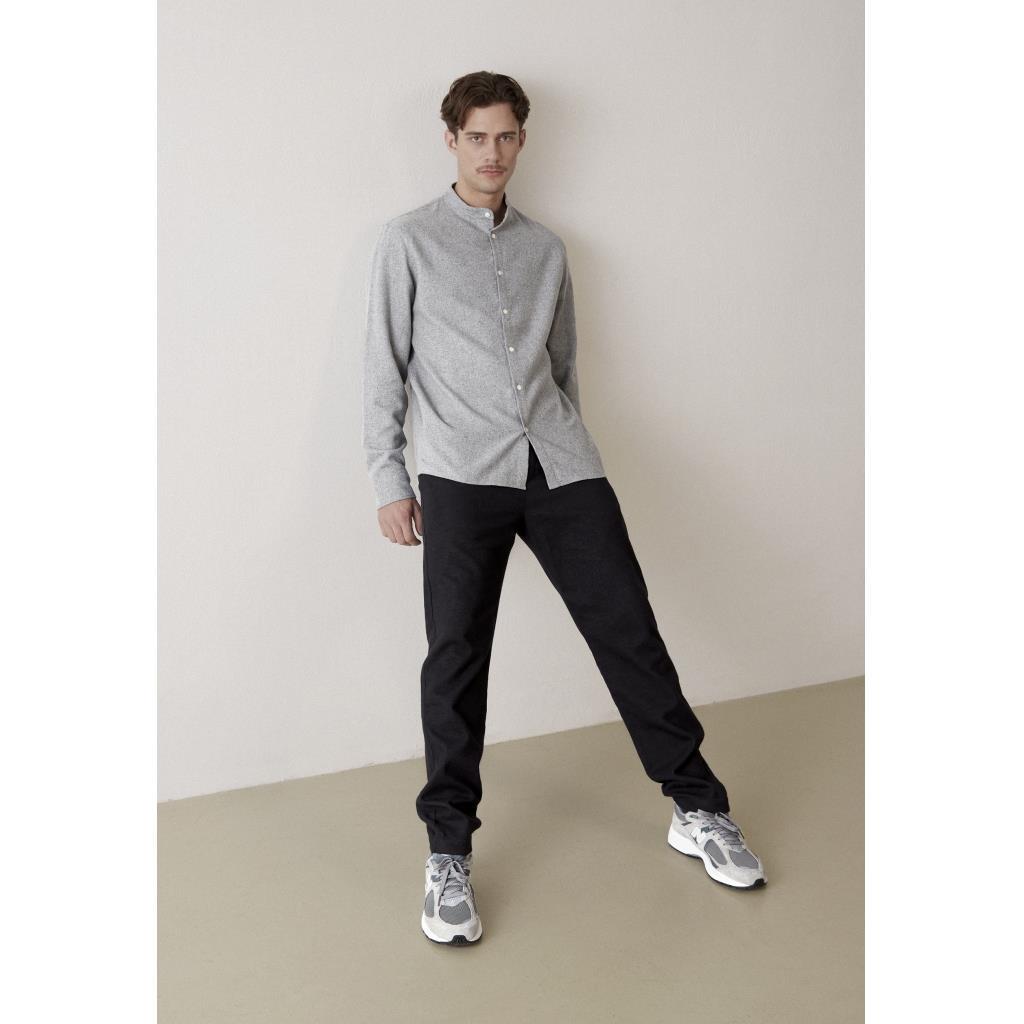 Flanell Stehkragenhemd Modell: Wes