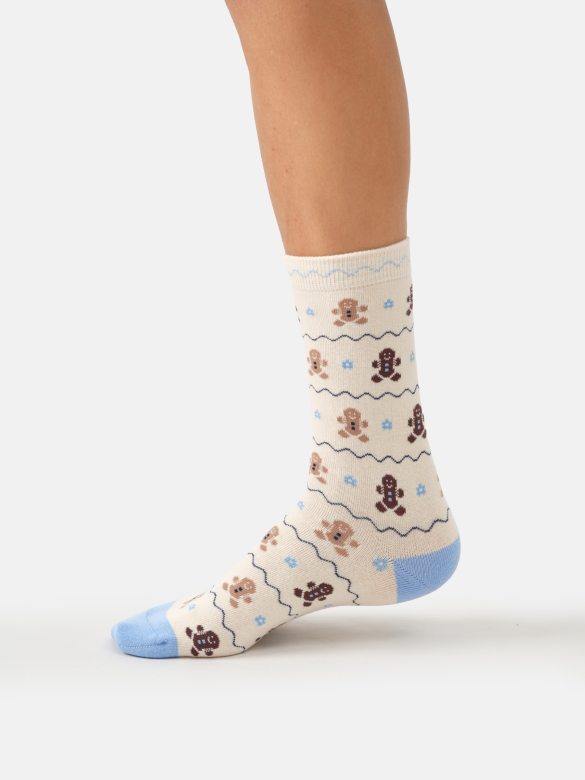 Socken Modell: Sweet & Spice Gingerbread