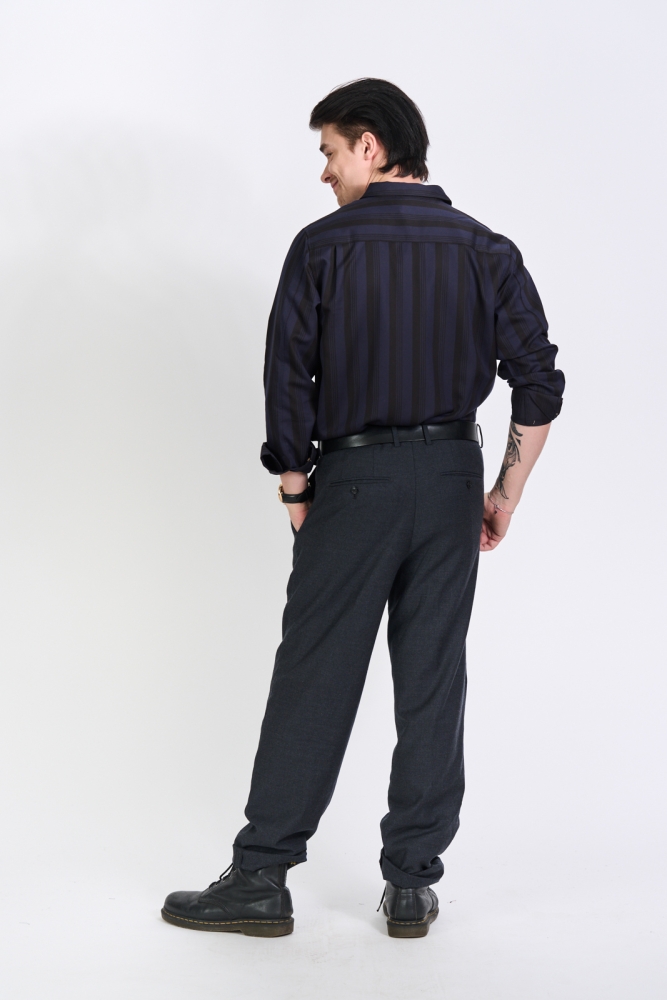 Gestreiftes Hemd aus Tencel Modell: Ben