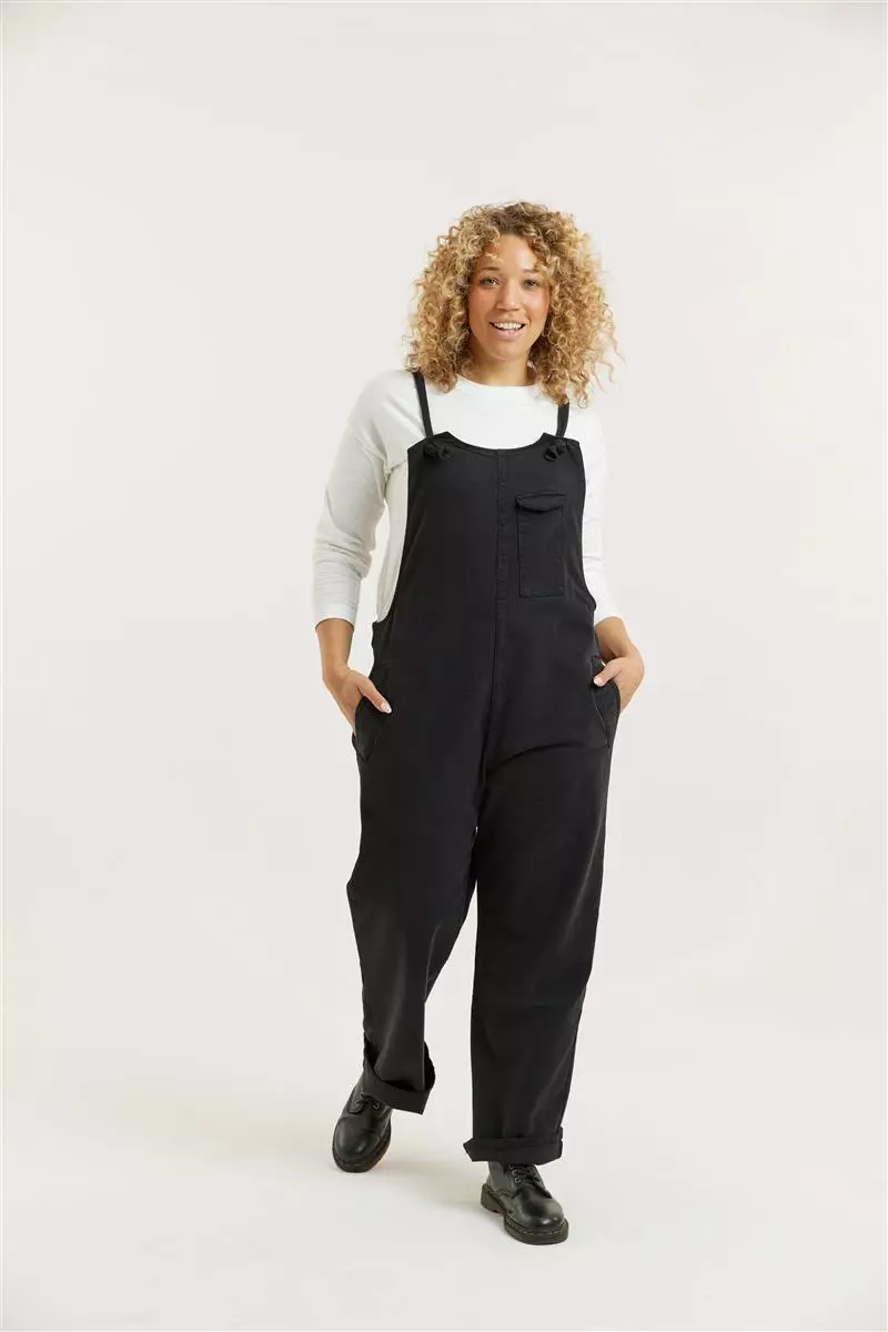 Tencel Relaxed Fit Latzhose Modell: Lou-Barker