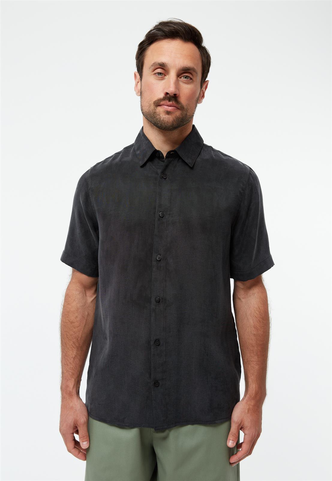 Tencel Kurzarm-Hemd Modell: Koda