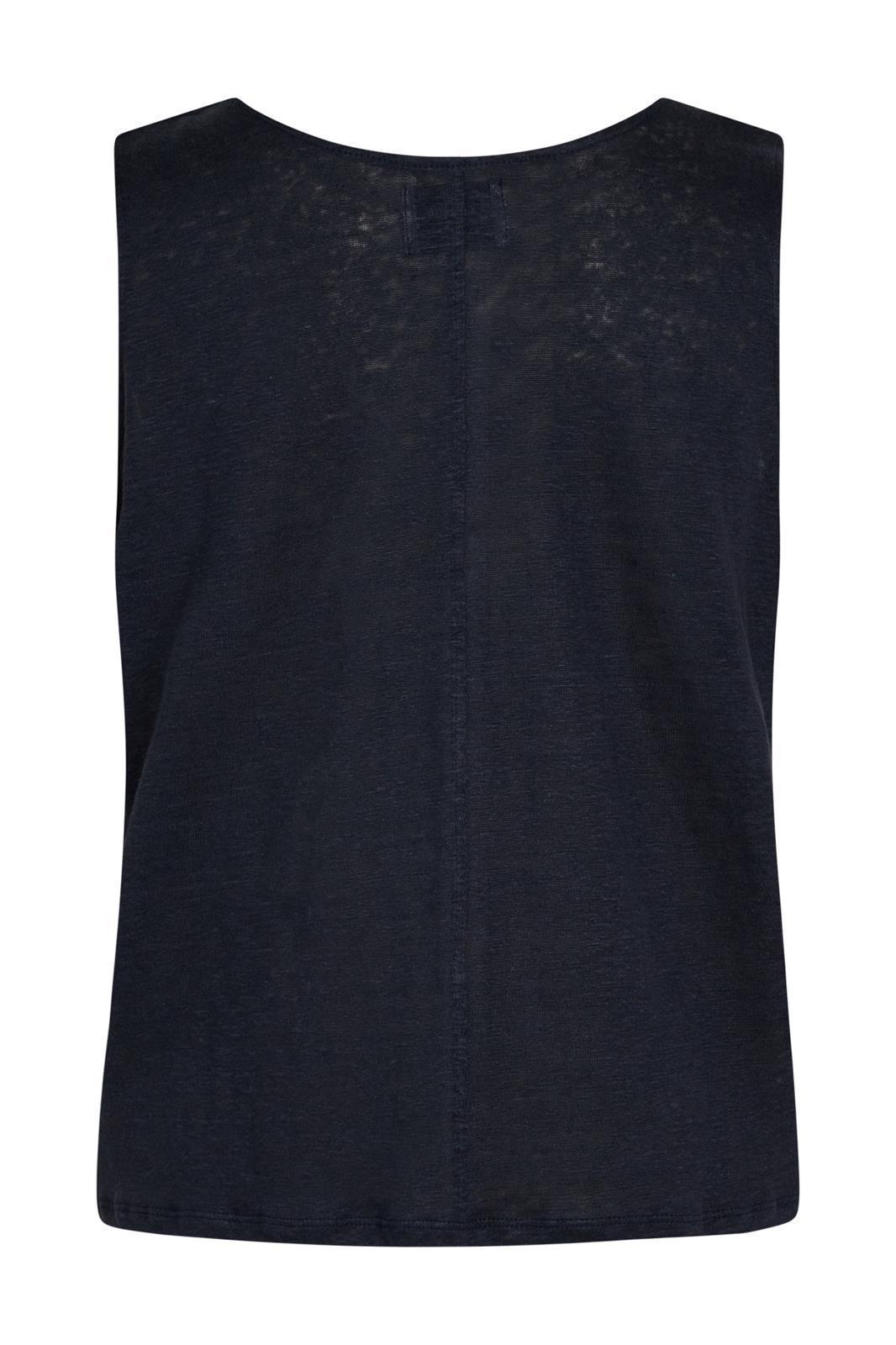 Leinen Tank Top Modell: Dee