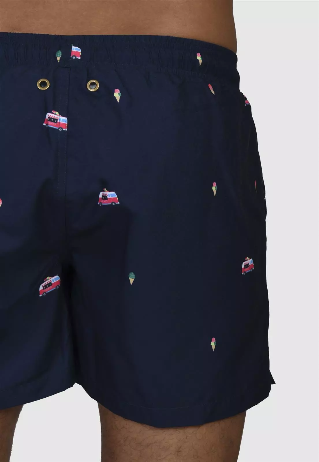 Nachhaltige Badehose mit Print