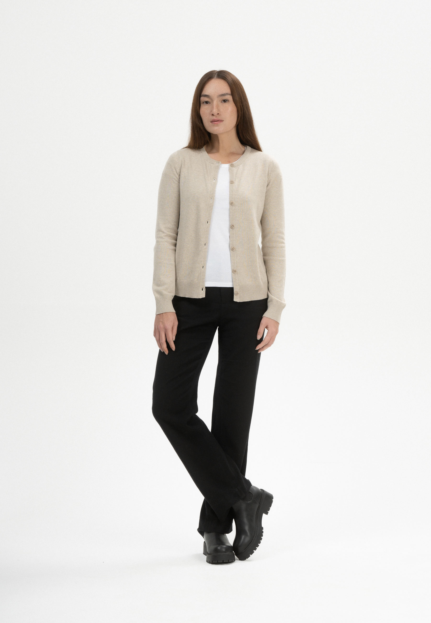 Feinstrick Cardigan Modell: Nameen