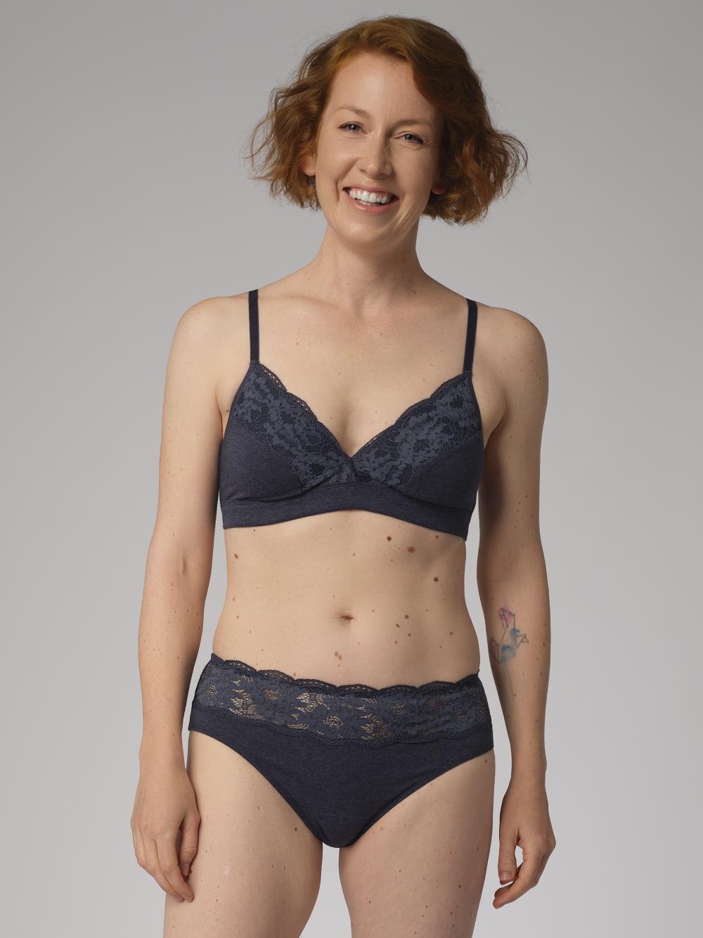 Spitzen BH Modell: Soft-Bra GOTS