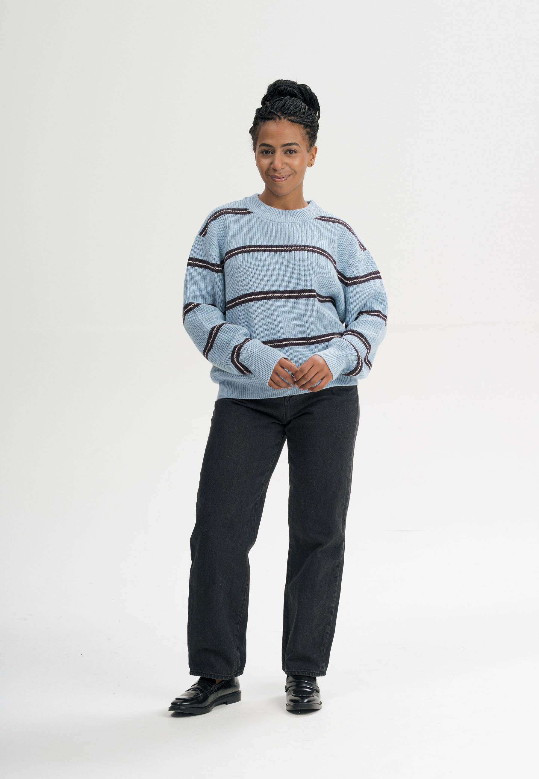 Rippstrick Pullover Modell: Adah