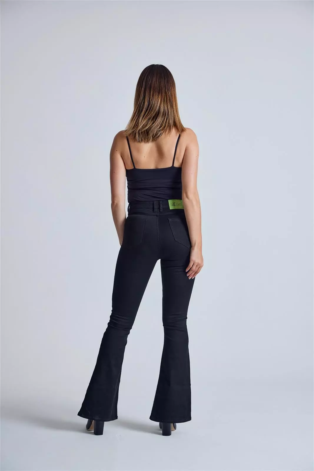 Flax and Loom Ecom photography9201.JPG Schlaghose High Waist Skinny Modell: Mavis