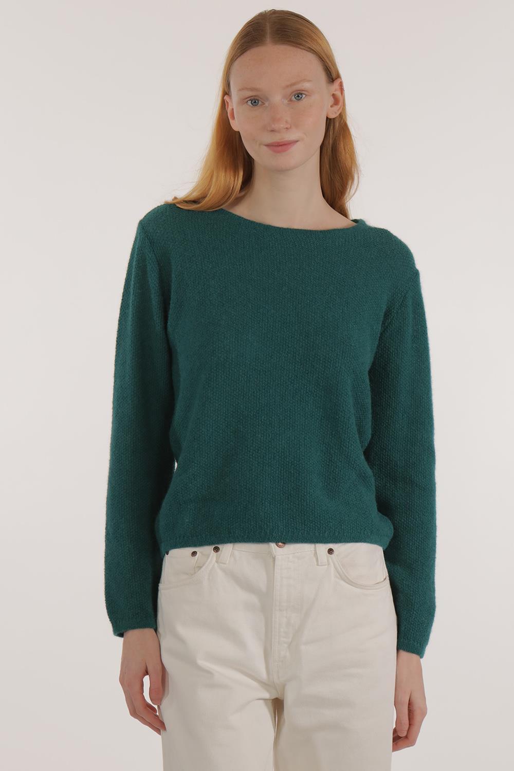 Alpaka Strickpullover Modell: Isadora