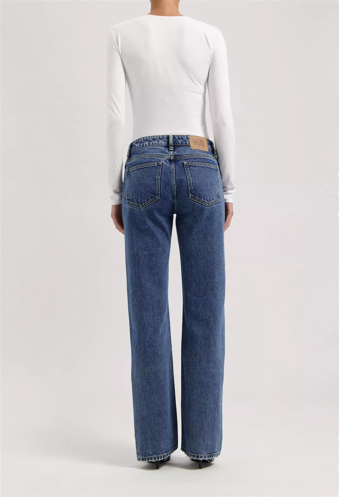 Mid Straight Jeans Modell: Carry