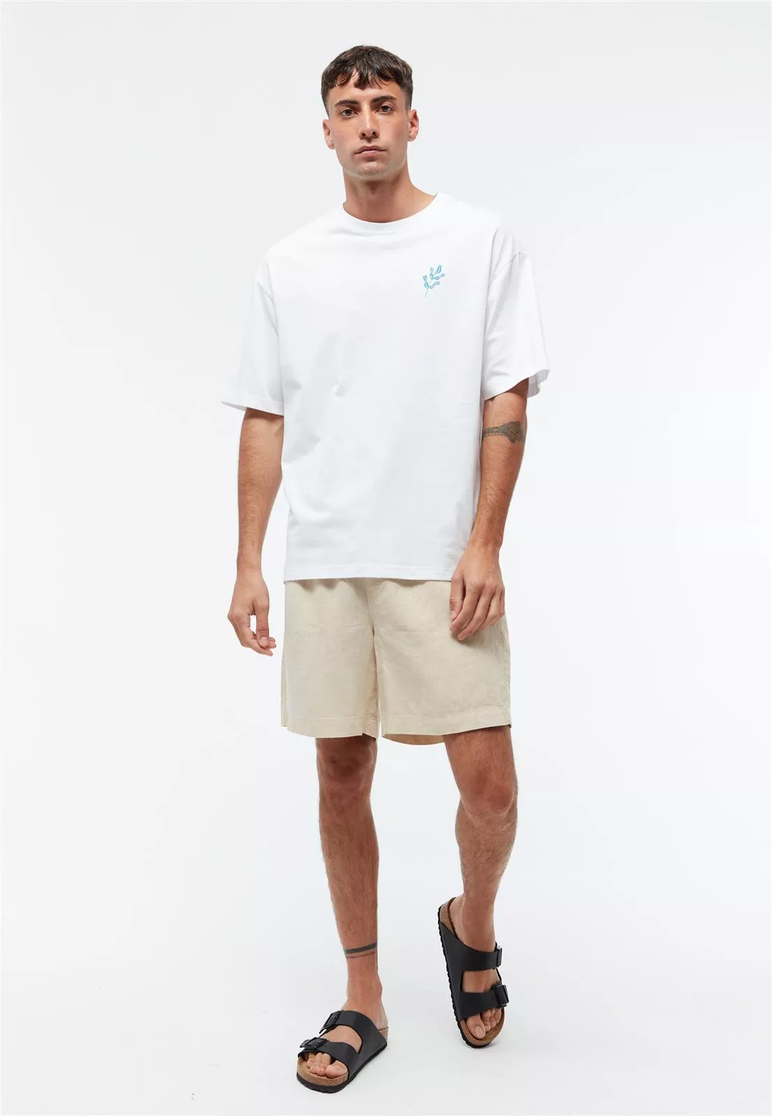 Leinen Shorts Modell: Laurin