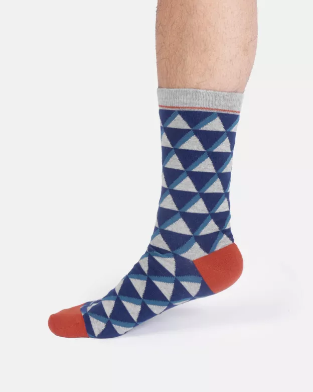 Socken Modell: Geo Pattern