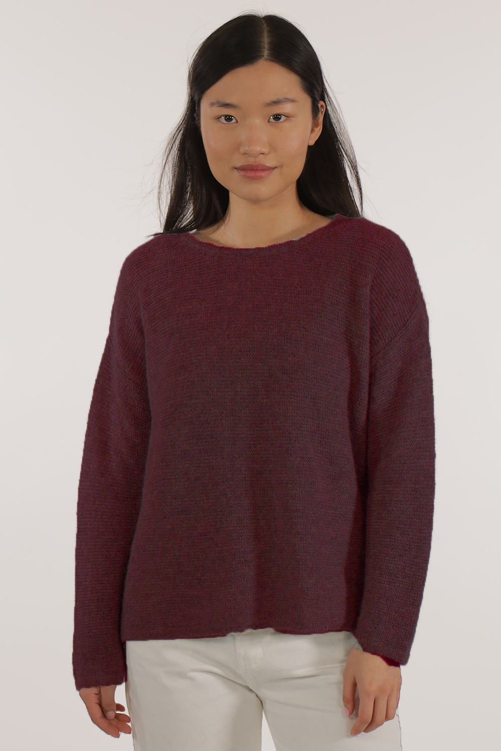 Alpaka Strickpullover Modell: Ima