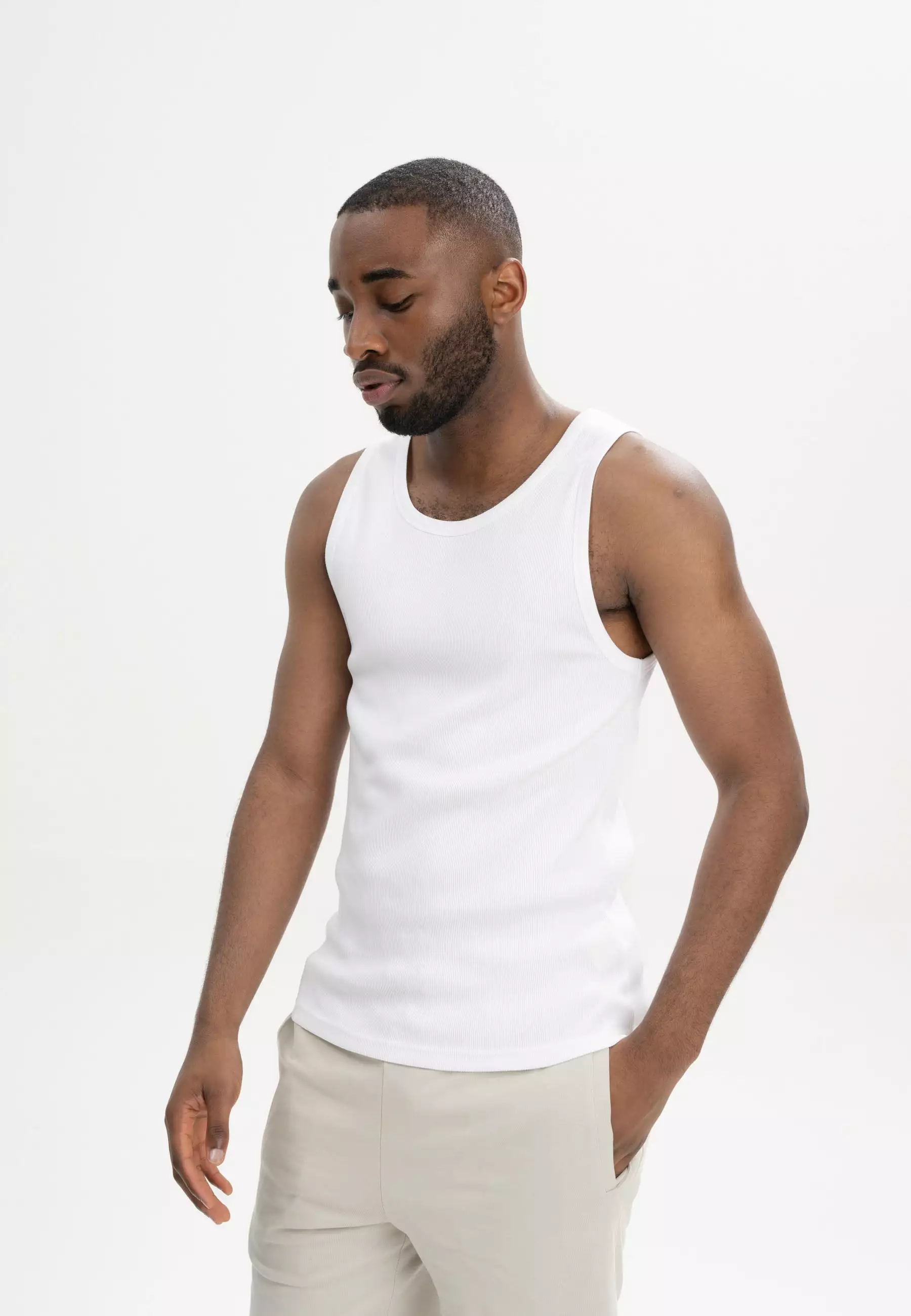 Ripp-Tanktop Modell: Oshin GOTS