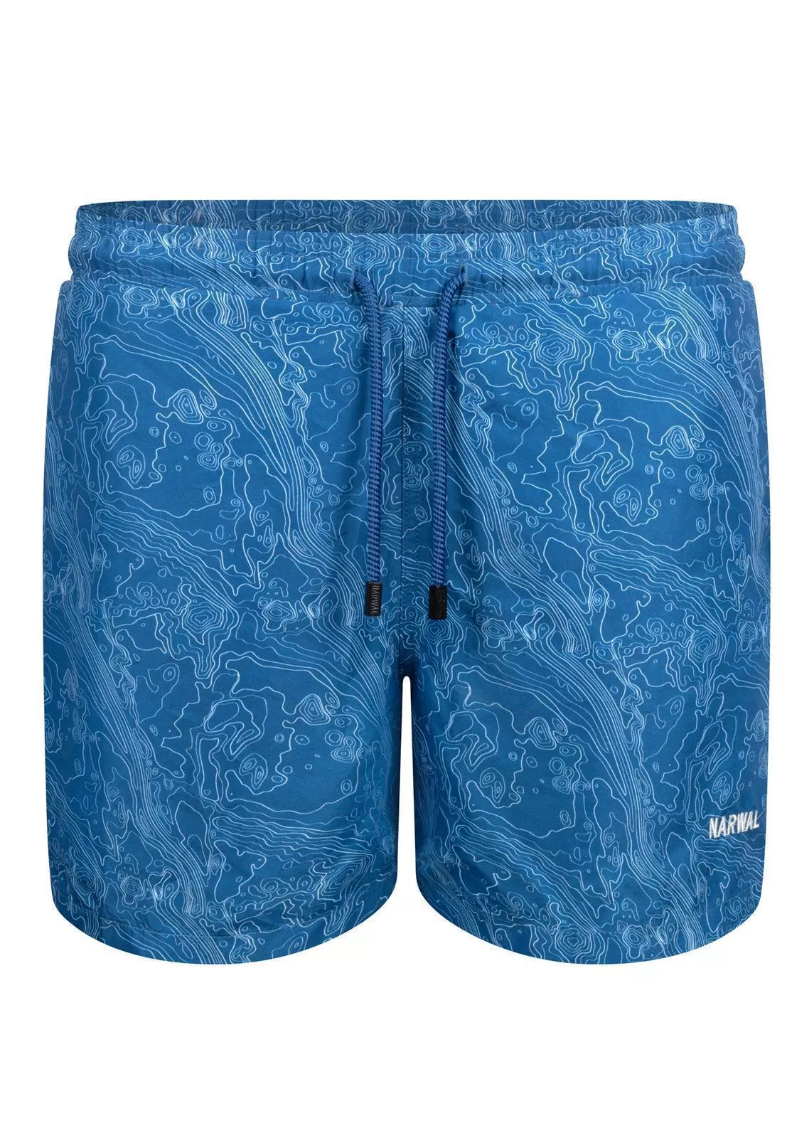 Topo Map (Blue)