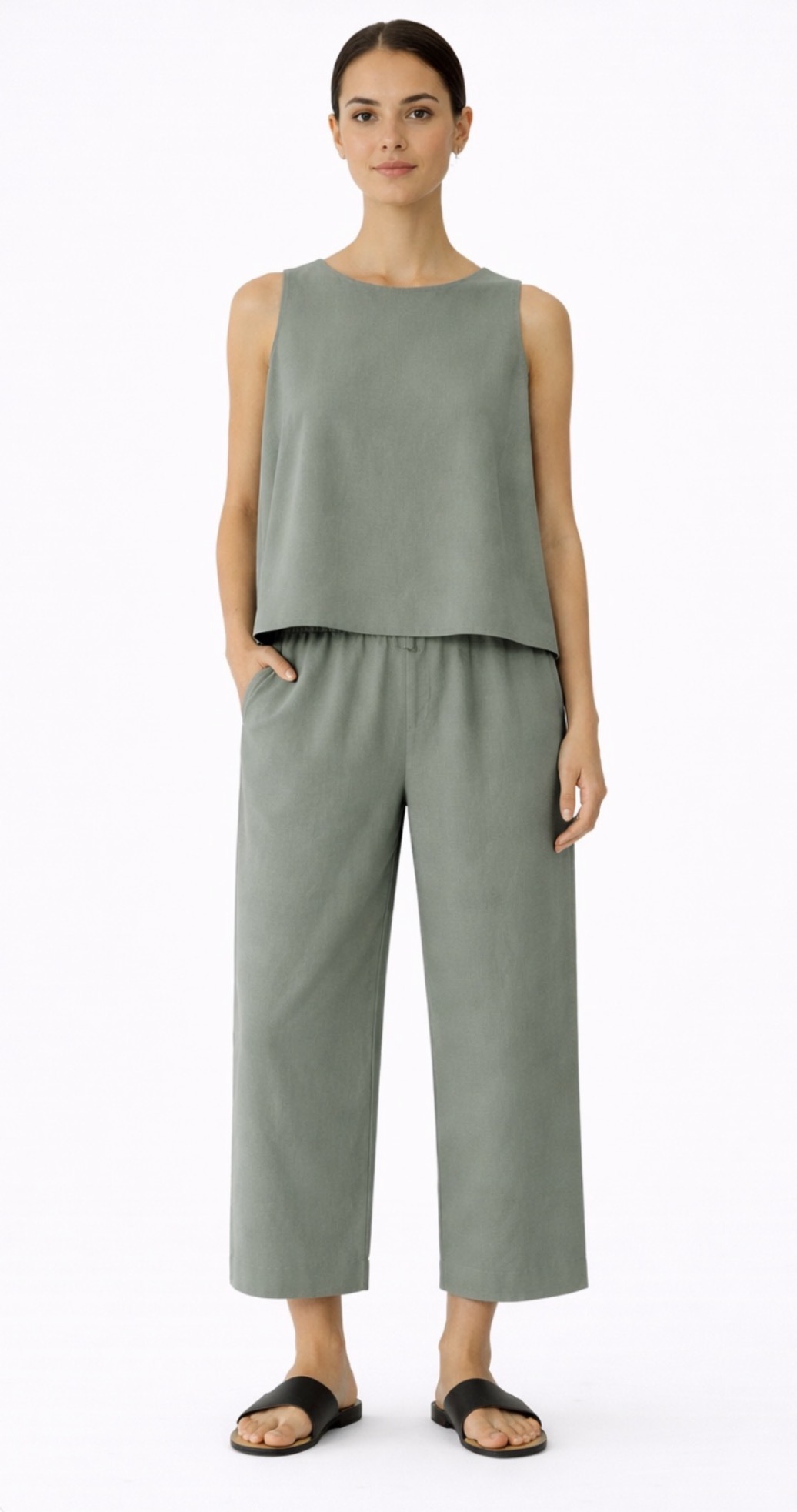 Boxy Tank Top Modell: Nory