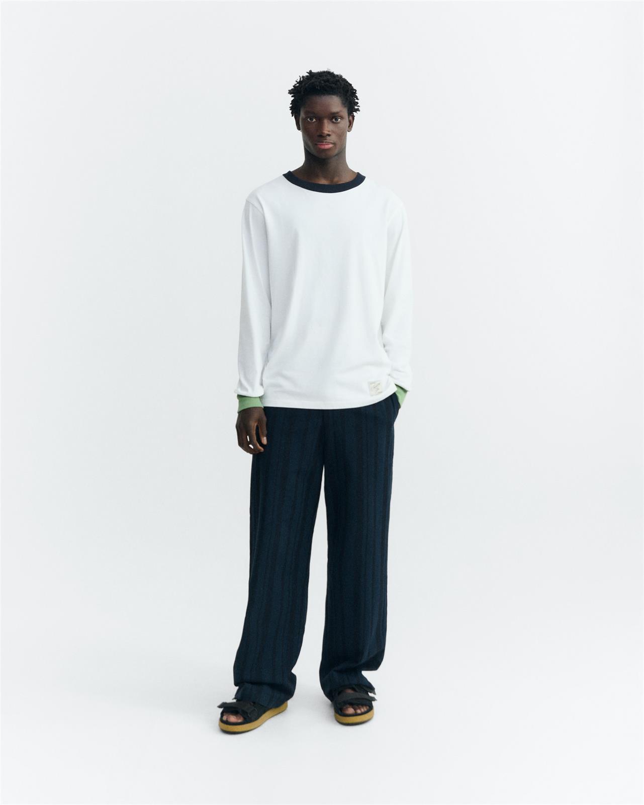 Gestreifte Stoffhose Modell: Marc