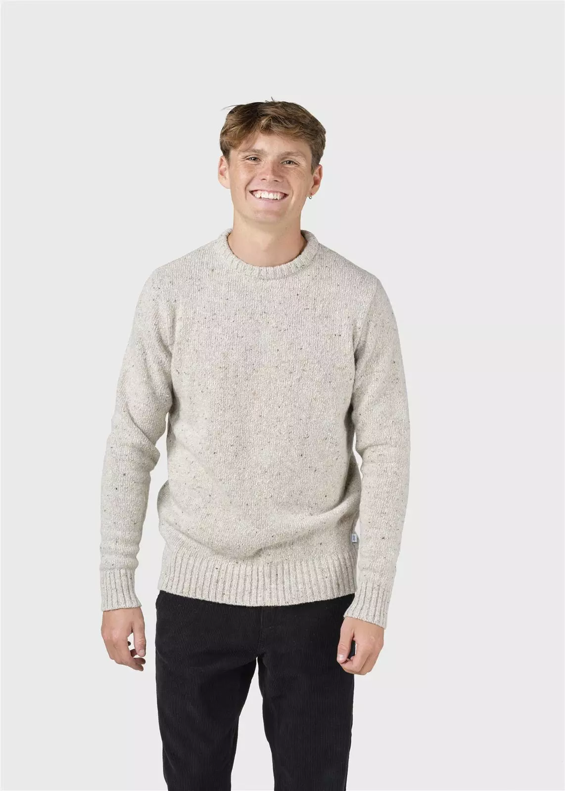 Wollstrick Pullover Modell: Aage