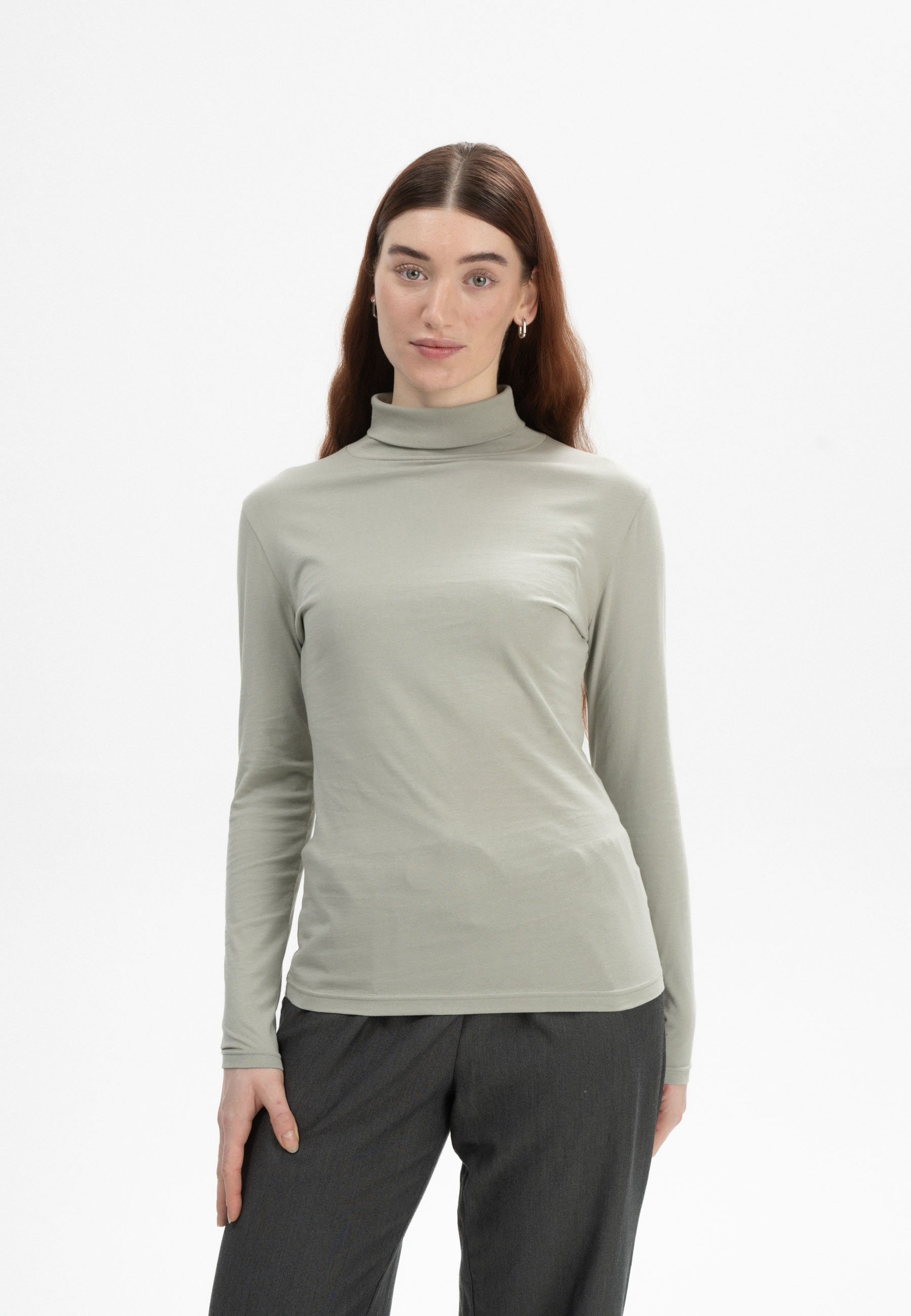 Rollkragen-Longsleeve Modell: Anchal