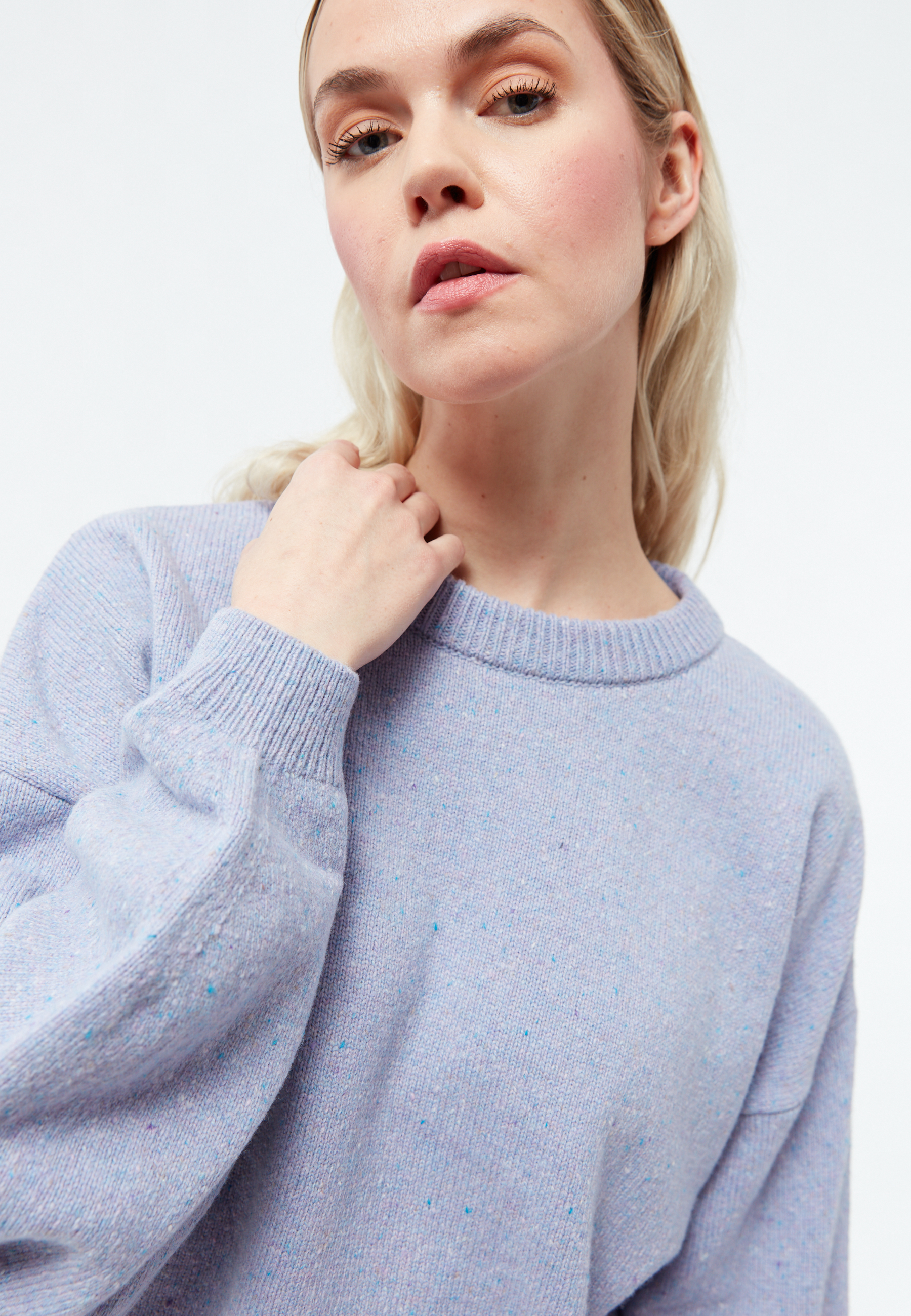Wollpullover Modell: Juliana