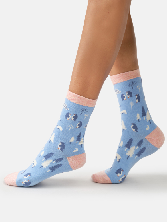 Socken Modell: Arctic Friends