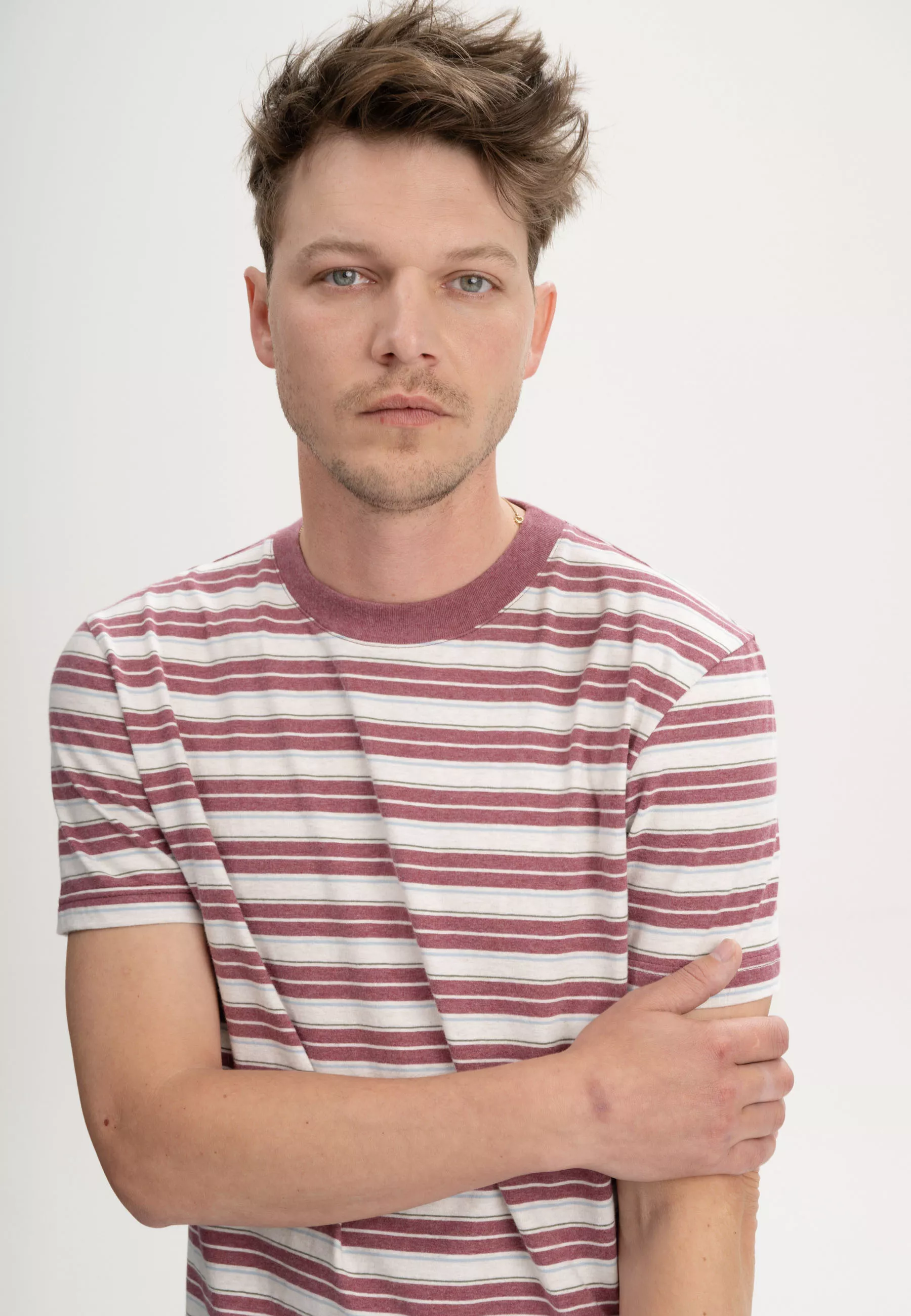 T-Shirt Modell: Avan Stripes GOTS