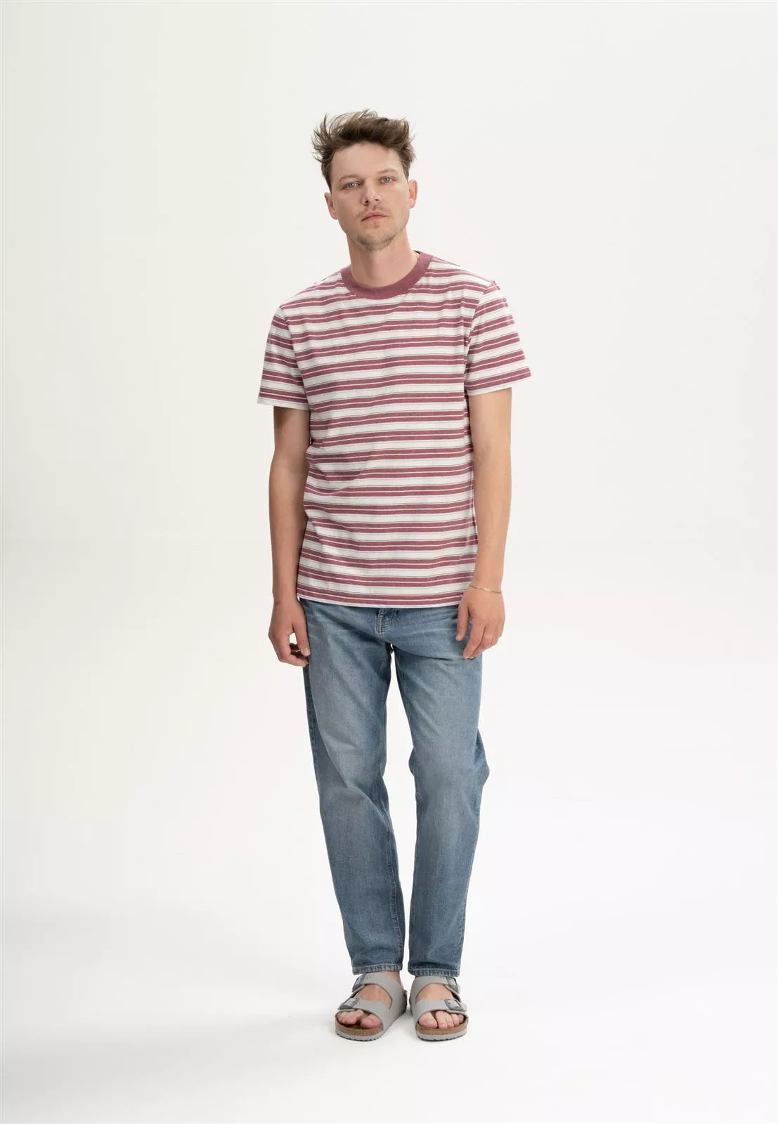 T-Shirt Modell: Avan Stripes GOTS