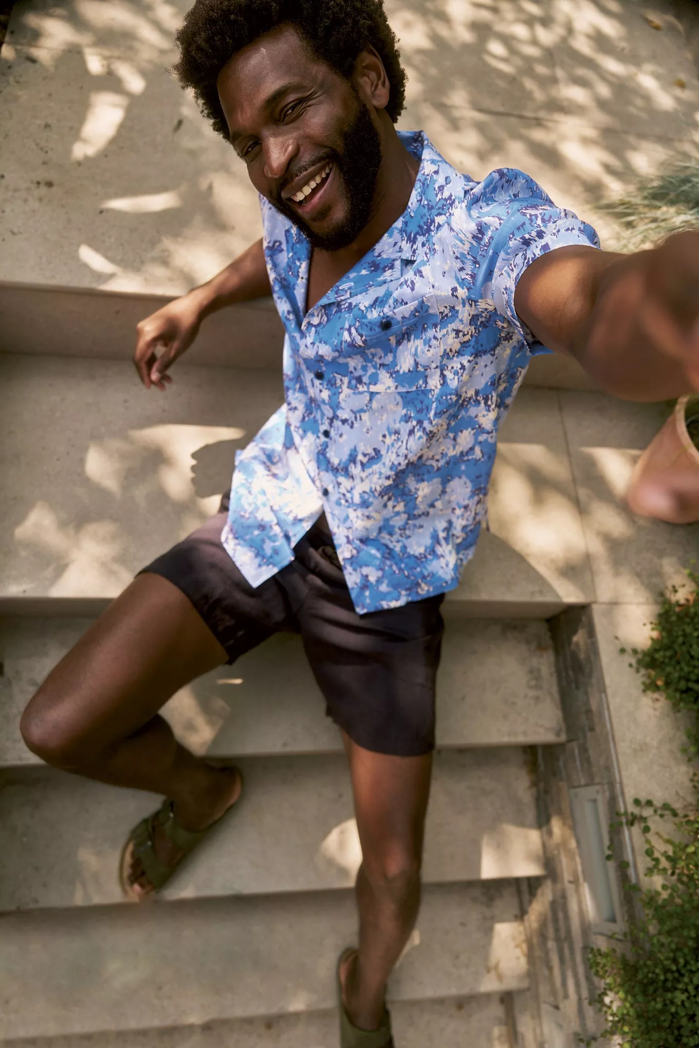 Tencel Kurzarm-Hemd Modell: Spindrift