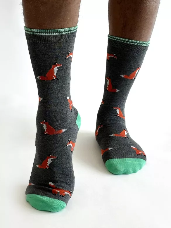 Bambus Socken Modell: Oriel Fox