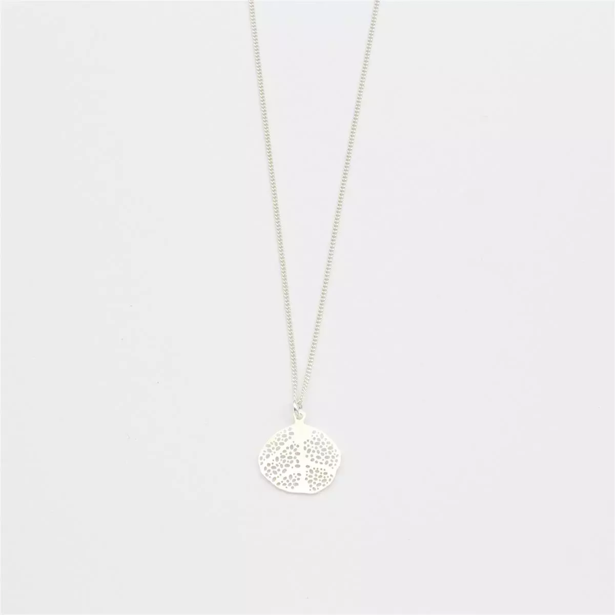 Kette_Small Coral Leaf_Silber Kette Small Coral Leaf 45 cm
