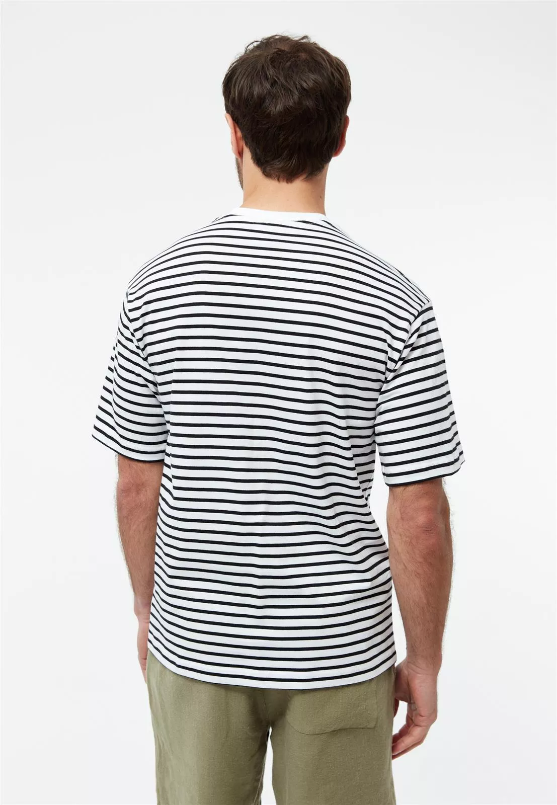 Streifen T-Shirt Modell: Lasse GOTS