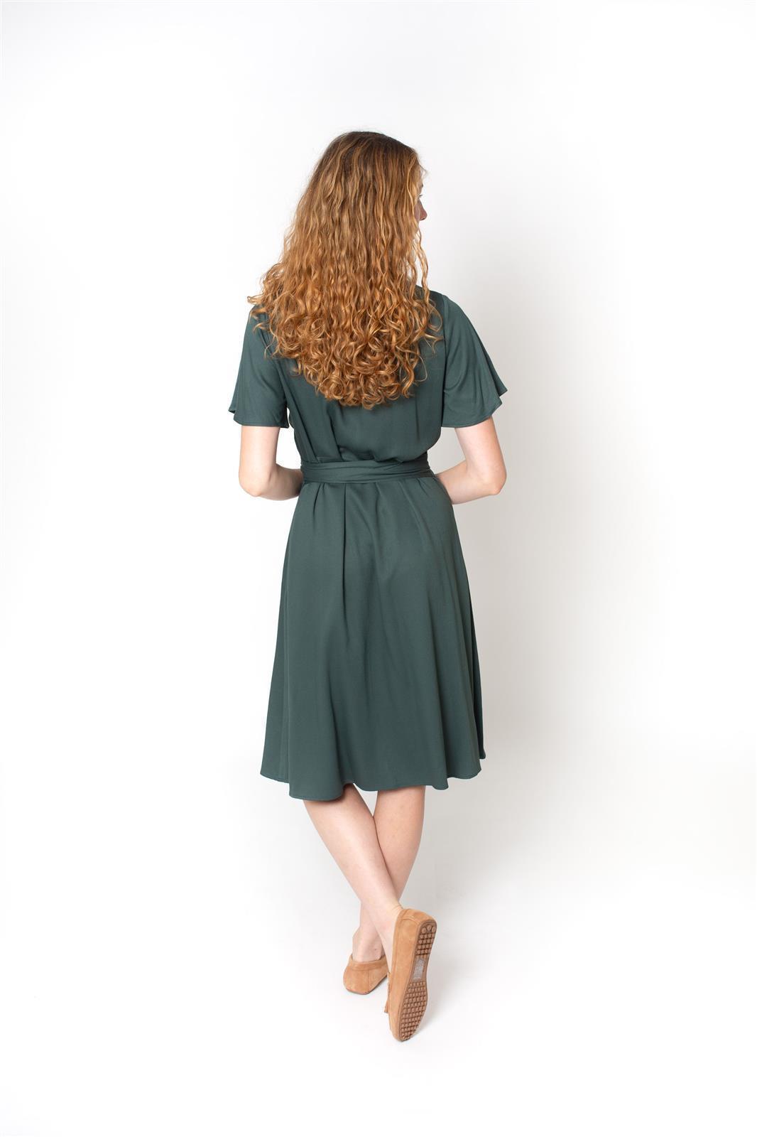 Tencel Wickelkleid Modell: Suki