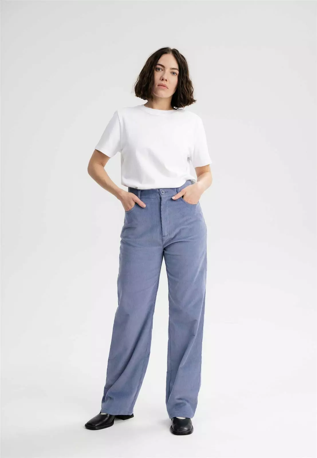 Cord Wide Leg Hose Modell: Oorja