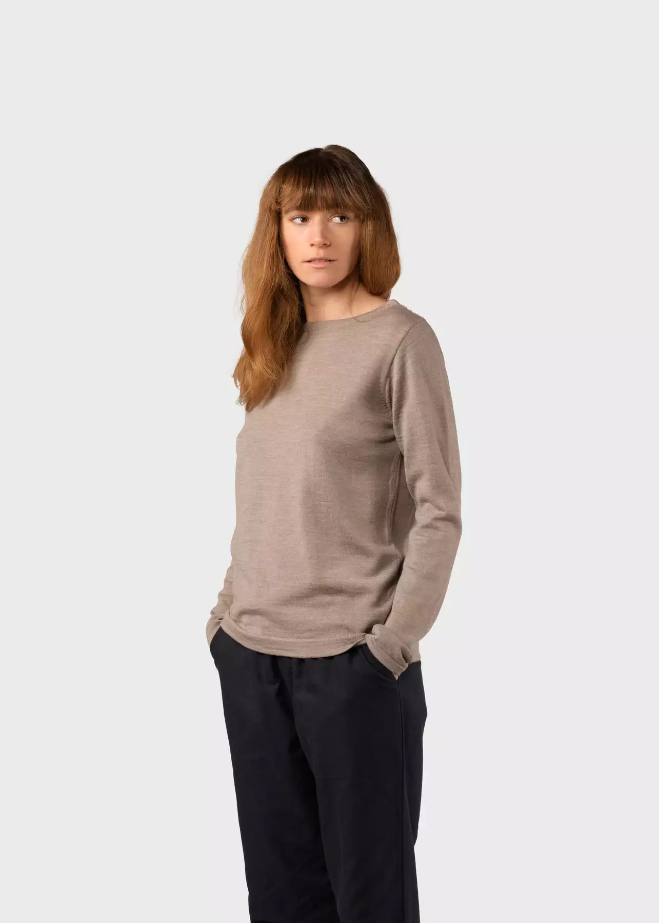 Merino-Pullover Modell: Charlotte