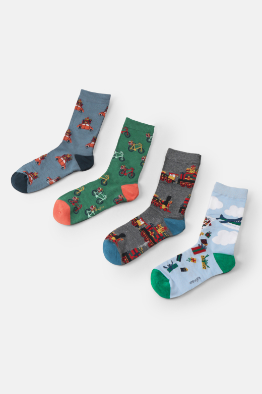 Sockenbox Modell: Christmas Transport