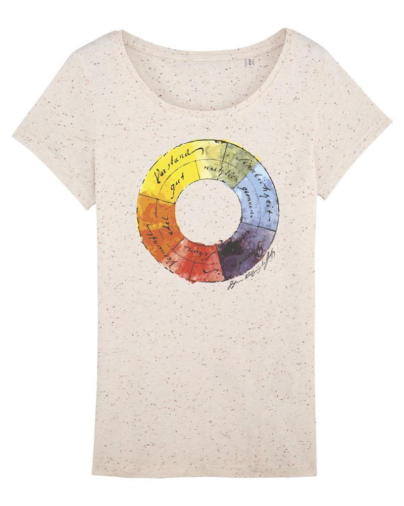 Science-T-Shirt Kunst Modell: Farbenlehre