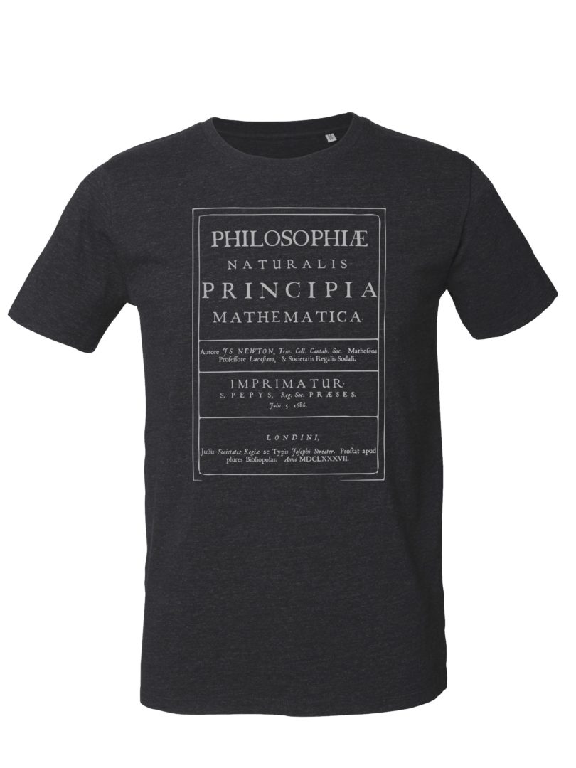 Science-T-Shirt Physik Modell: Principia Mathematica