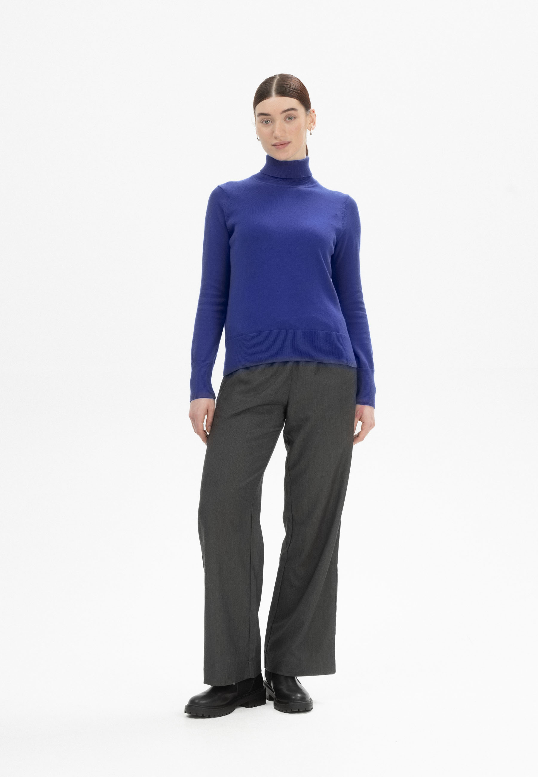 Rollkragen-Pullover Modell: Mayura GOTS