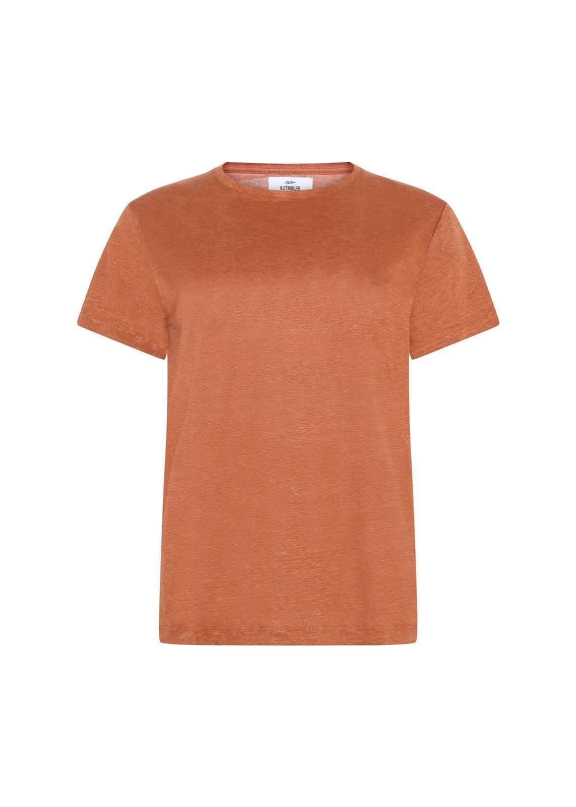 Leinen T-Shirt Modell: Rikke
