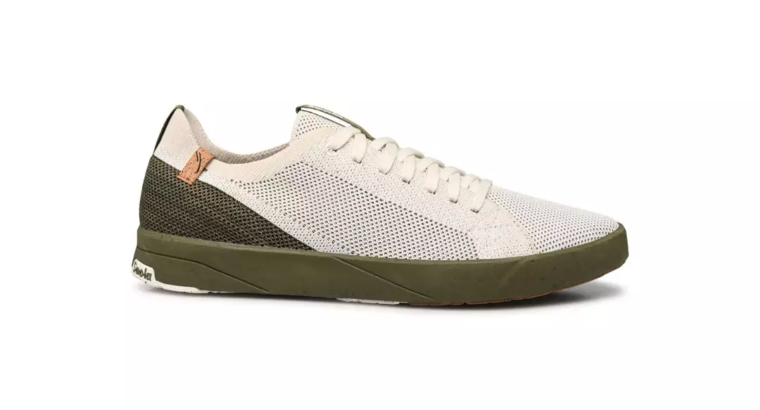 White-Burnt Olive