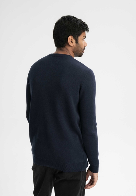 Jacquard Strickpullover Modell: Manav