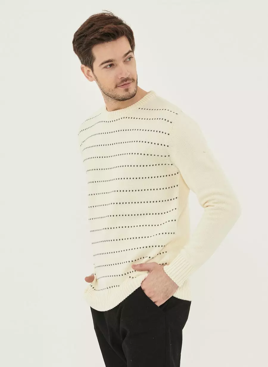 Pullover Modell: Stripes GOTS