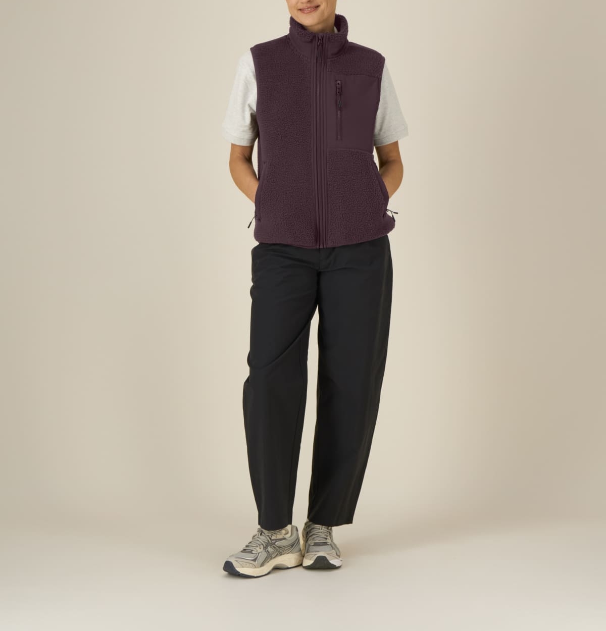 Fleece-Weste Modell: Lin
