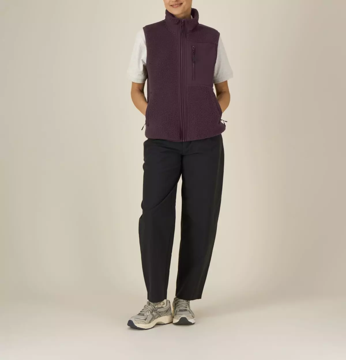 SFM5_STJU249_C116 Fleece-Weste Modell: Lin