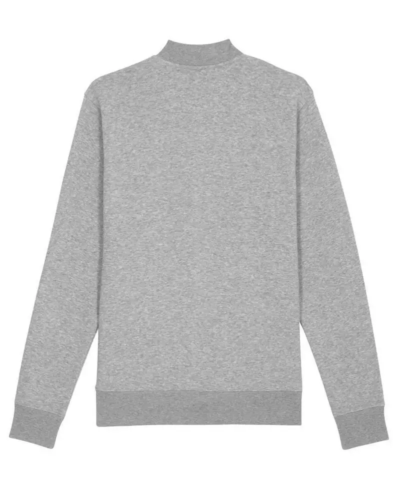 Sweatjacke Modell: Boston mit Knopfleiste