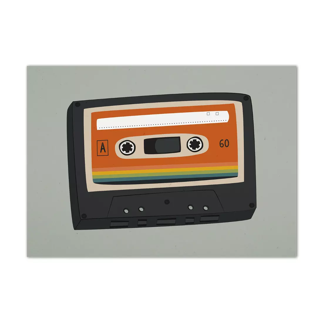 Postkarte Kassette Postkarte Kassette