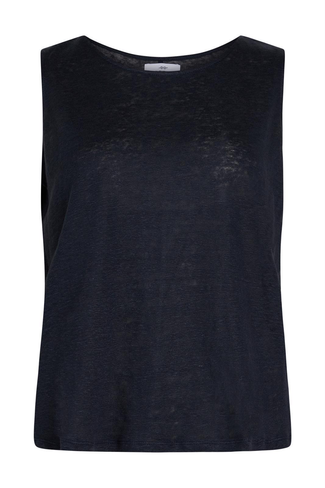Leinen Tank Top Modell: Dee