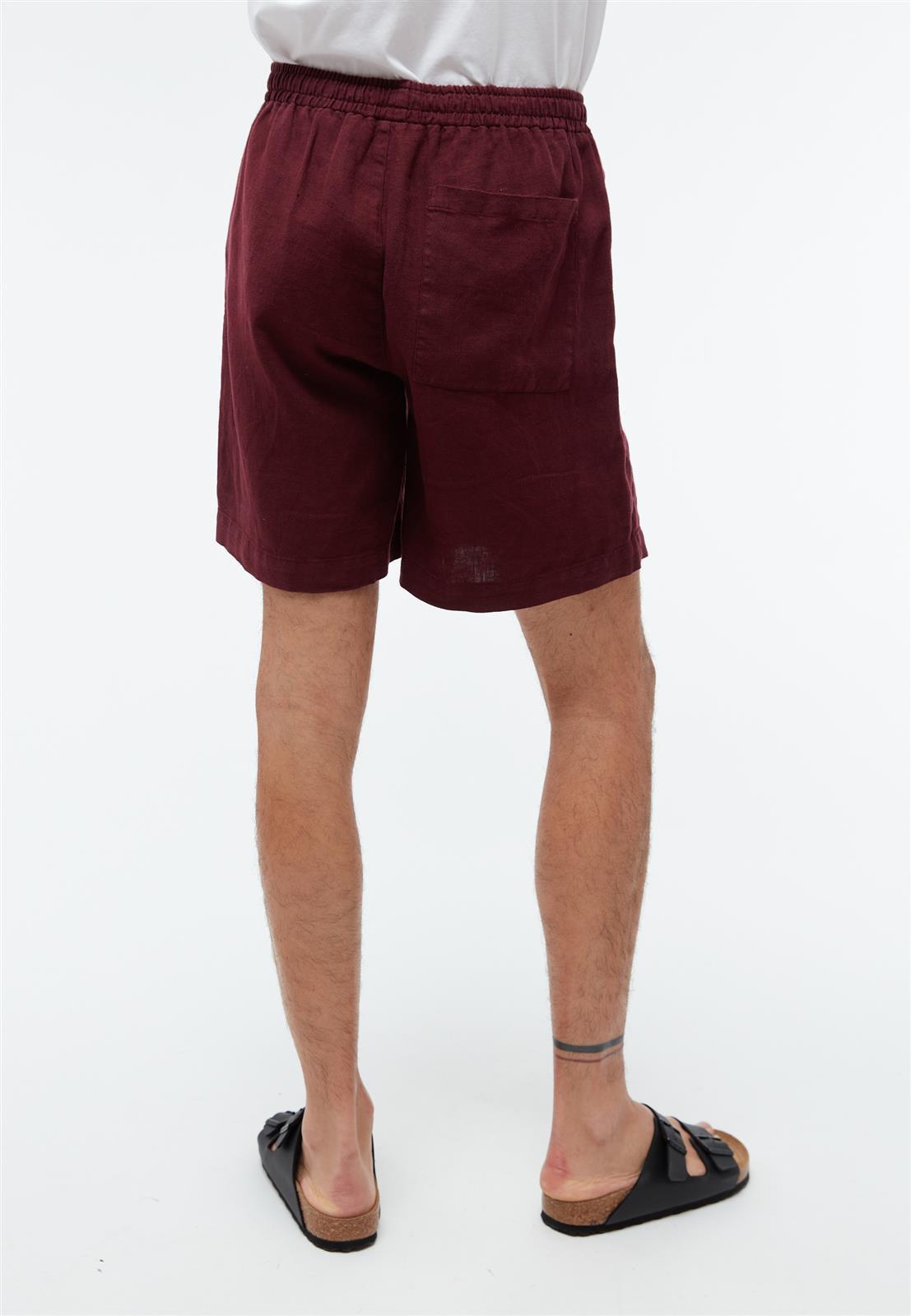Leinen Shorts Modell: Laurin